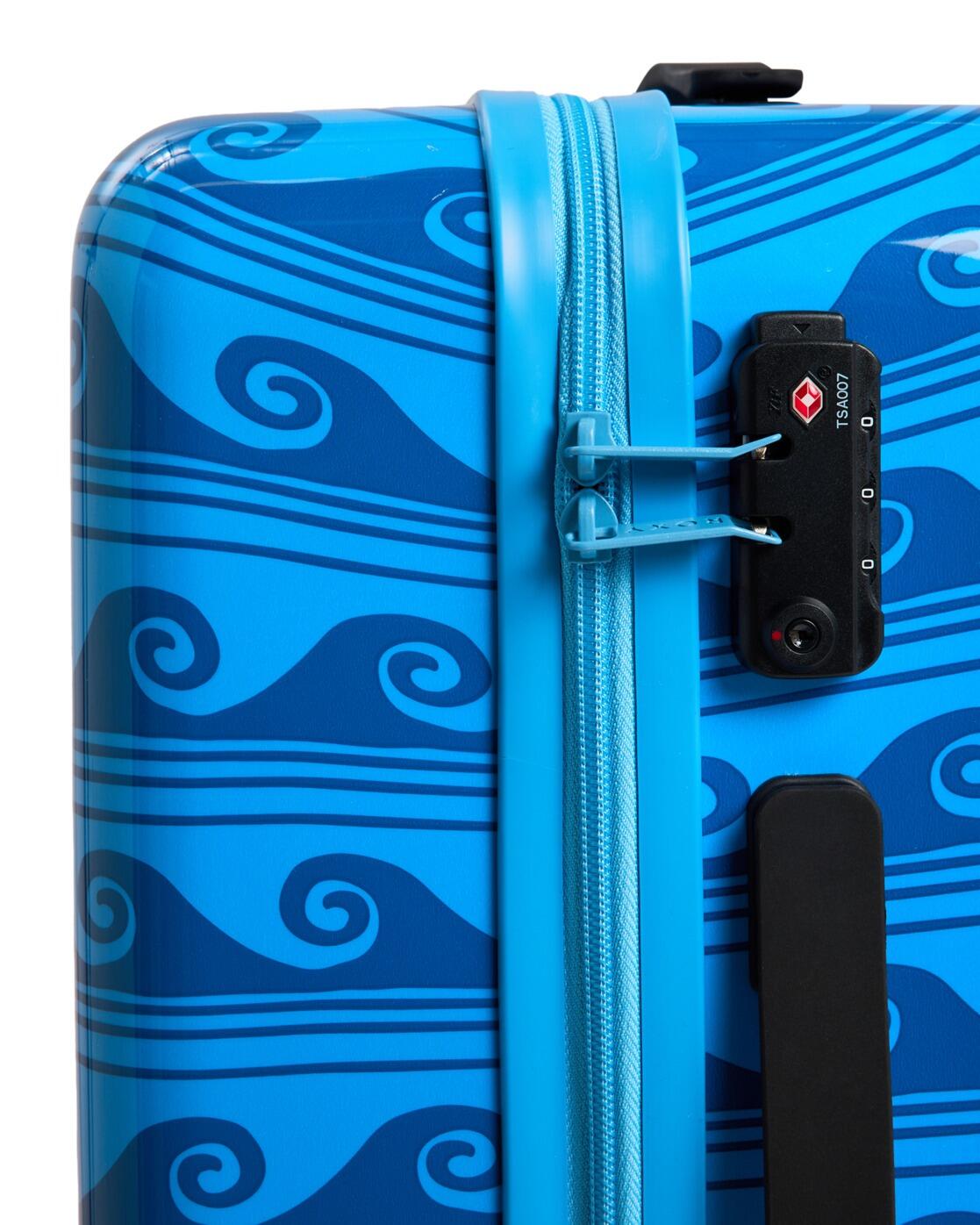Petite valise rigide LIKE A SEASHELL Bleu Femme 4/4
