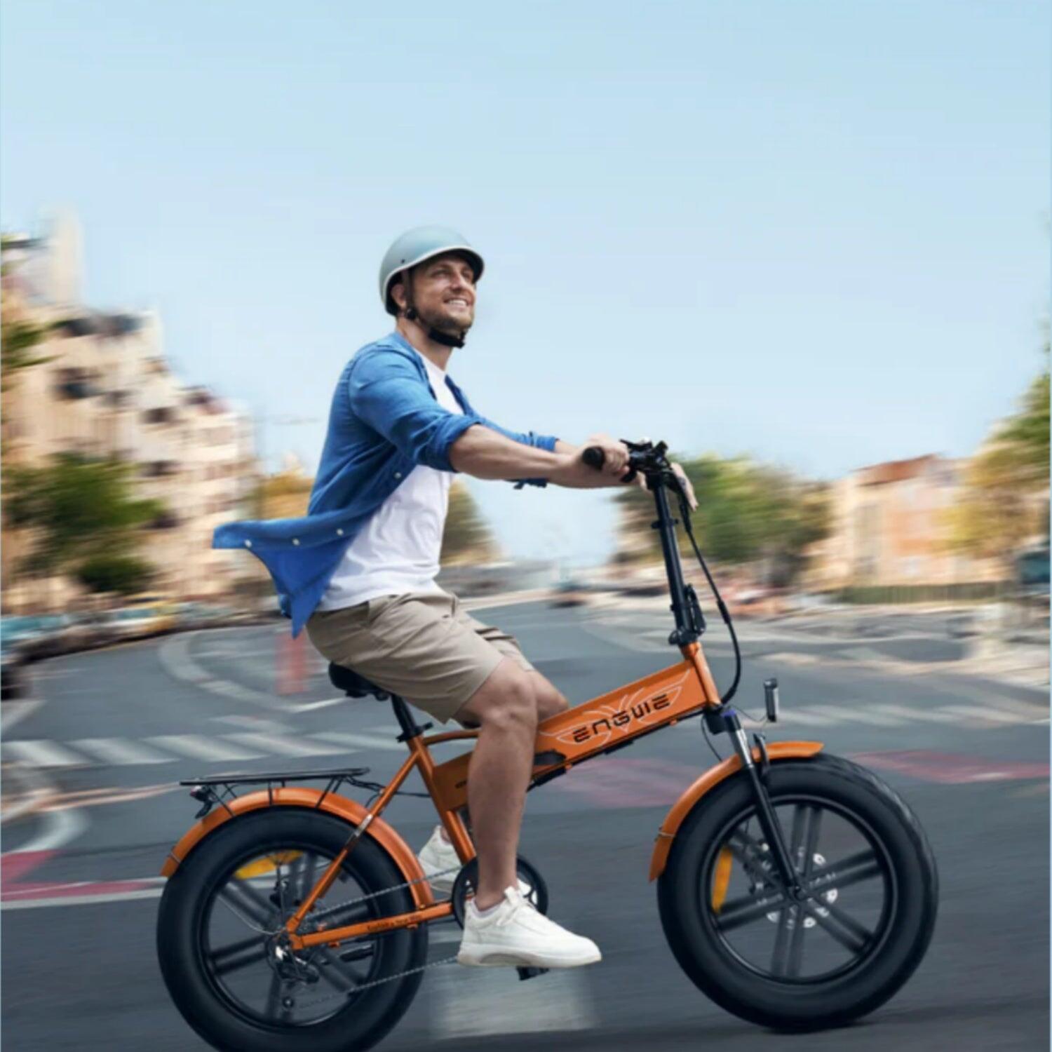 ENGWE EP-2 BOOST E-bike - 250W 624Wh 20x4.0 con Frenos Hidráulicos - Marrón 5/6