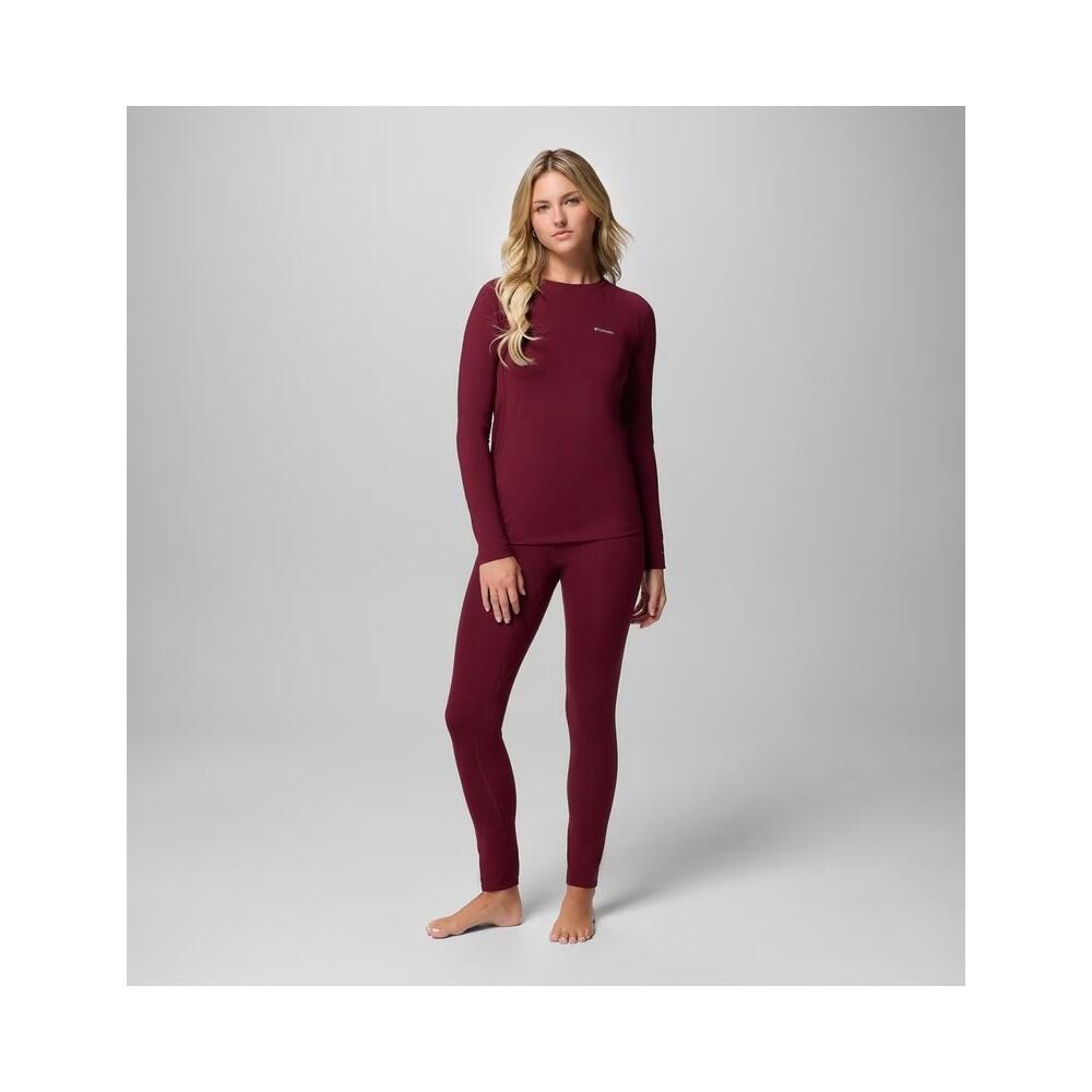 COLUMBIA Haut à manches longues Midweight Stretch Femme - RICH WINE 7/7