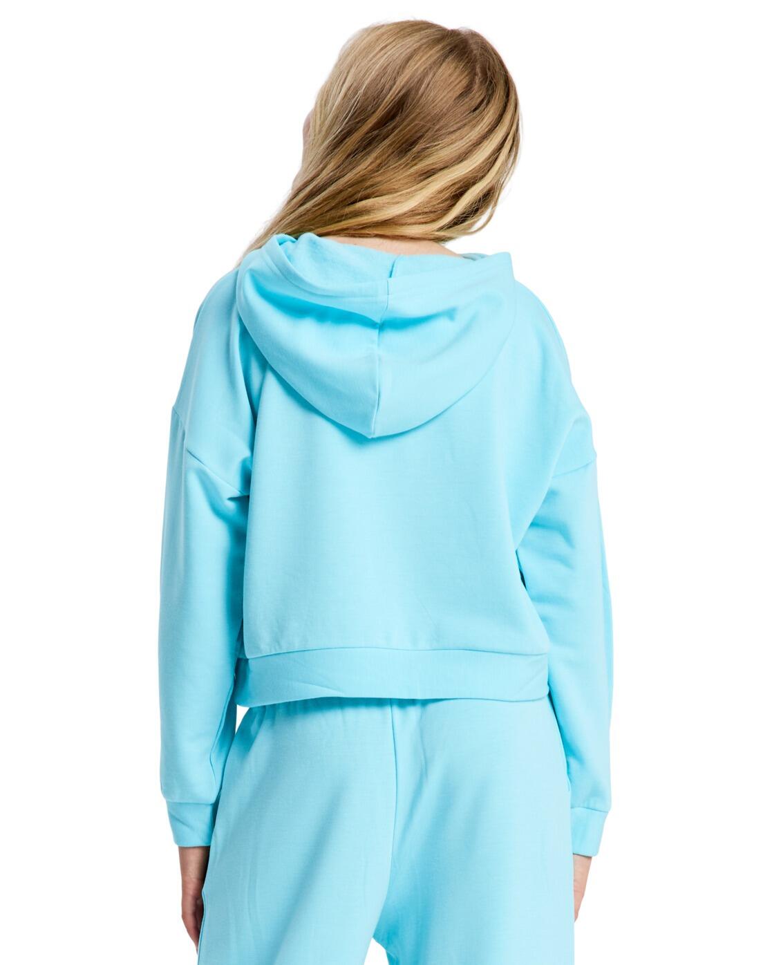 Bluza z kapturem dla Dziewczynki SURFING BY DAYLIGHT Niebieski