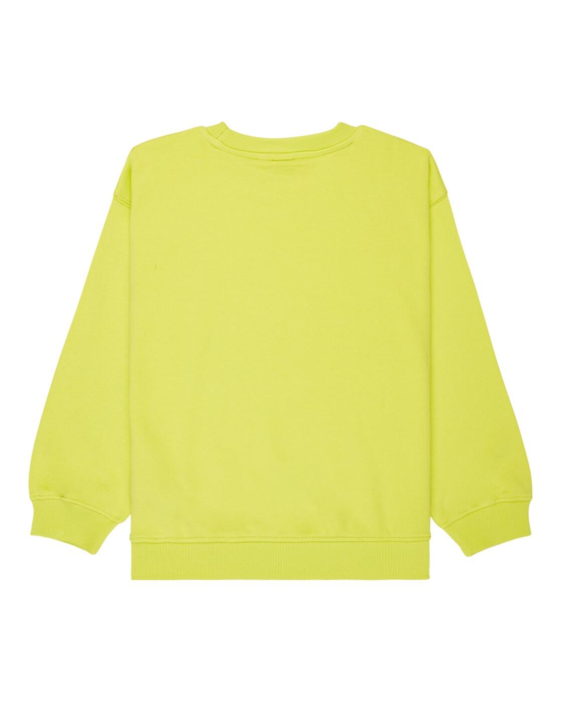Bluza dla Dziewczynki MORNING HIKE TERRY Zielony