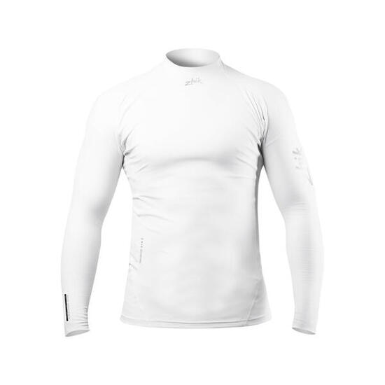 Eco Spandex Top manches longues homme blanc