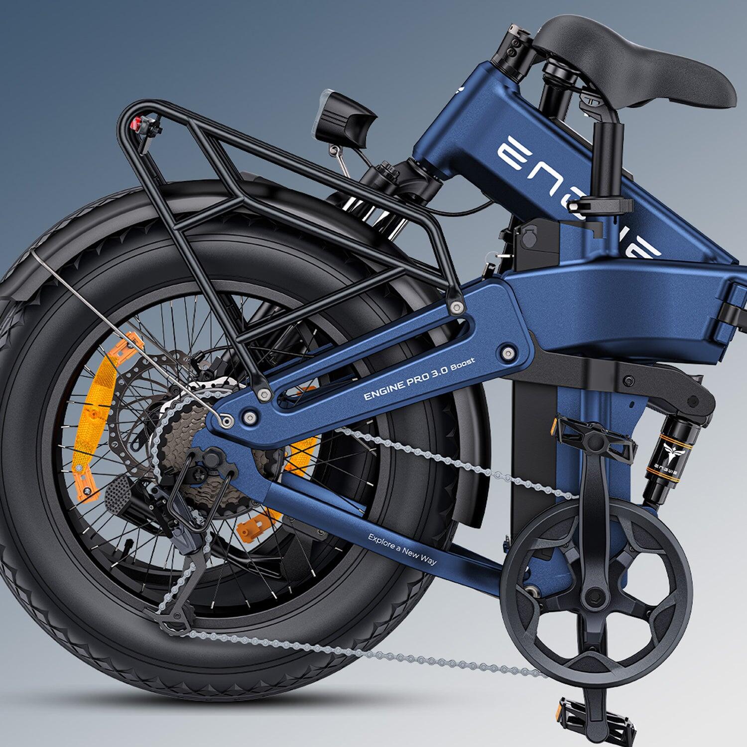 E-bike ENGWE Engine PRO 3.0 BOOST - 750W 48V Atualização sem fios OTA - Azul 5/5