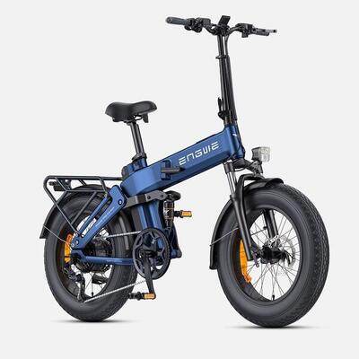 Engwe engine pro 3.0 boost elektrische fiets - motor 750w, spanning 48v - blauw