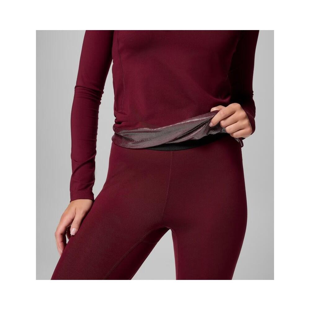 COLUMBIA Haut à manches longues Midweight Stretch Femme - RICH WINE 3/7