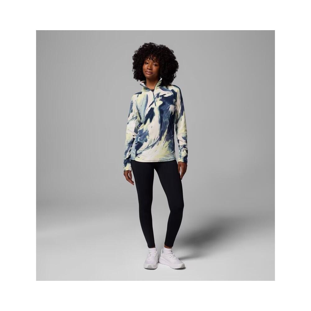 COLUMBIA Polaire Demi-Zip à Imprimé Glacial™ IV Femme - EVERBLUE SNOWFL 5/5