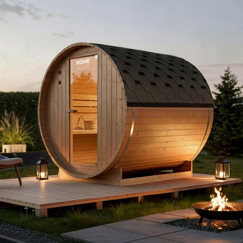 Sauna zewnętrzna beczkowa LAHTI L 2/7