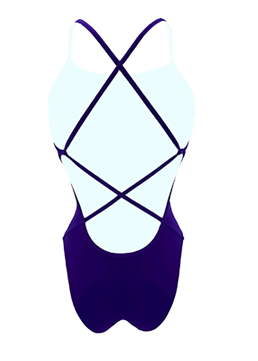 Costume da bagno Turbo Sirene Comfort - Viola - Taglia 26 4/6