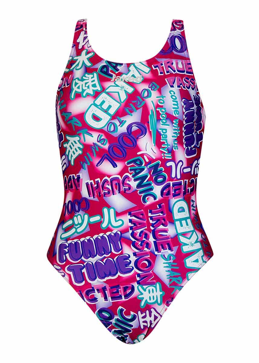 Jaked Maillot de bain une pièce Manga pour femme - Rose 2/4