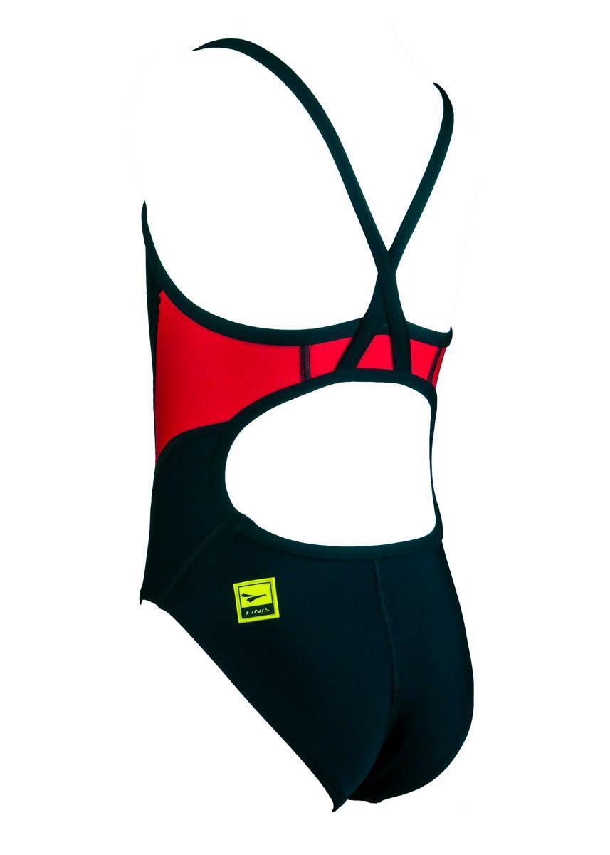Fato de banho FINIS Skinback menina vermelho tamanho 24 4/4