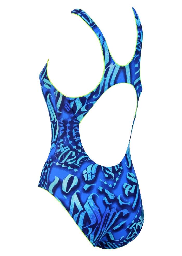 Fato de banho Mad Wave Rate feminino - Verde, UK 28 / XS 5/5