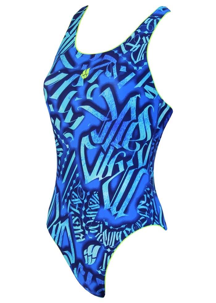 Fato de banho Mad Wave Rate feminino - Verde, UK 28 / XS 4/5