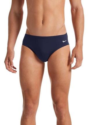 Slip de bain Nike HydraStrong uni - Bleu marine - UK 32