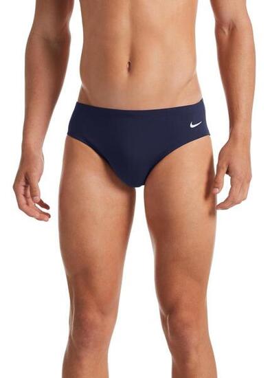 Slip de bain Nike HydraStrong uni - Bleu marine - UK 32