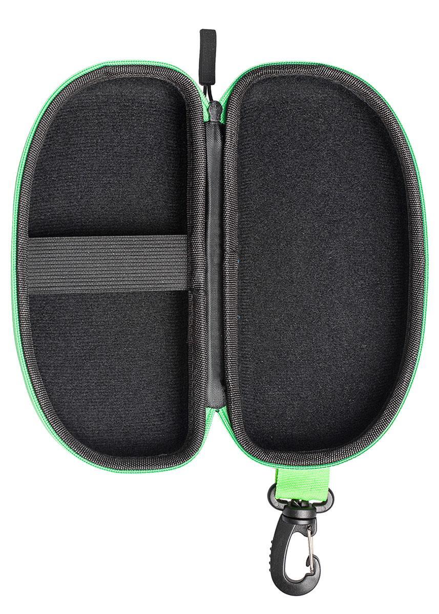 Étui Mad Wave pour lunettes de natation bleu et vert 5/5