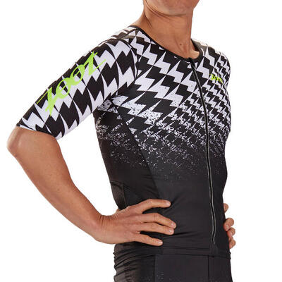 Kurzarm Trikot Herren Triathlon Aero Trikot Design Ultra ZOOT