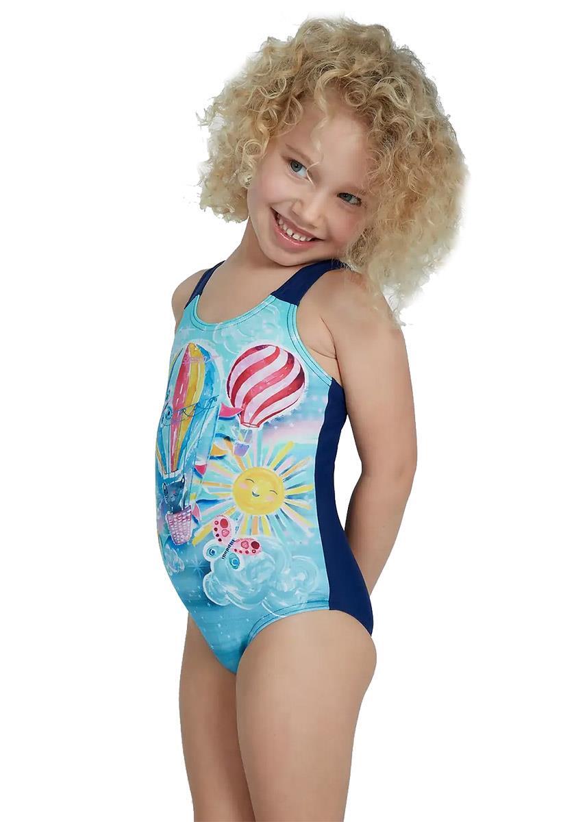 Costume Speedo neonata stampa digitale palloncini 9-12 mesi 5/5