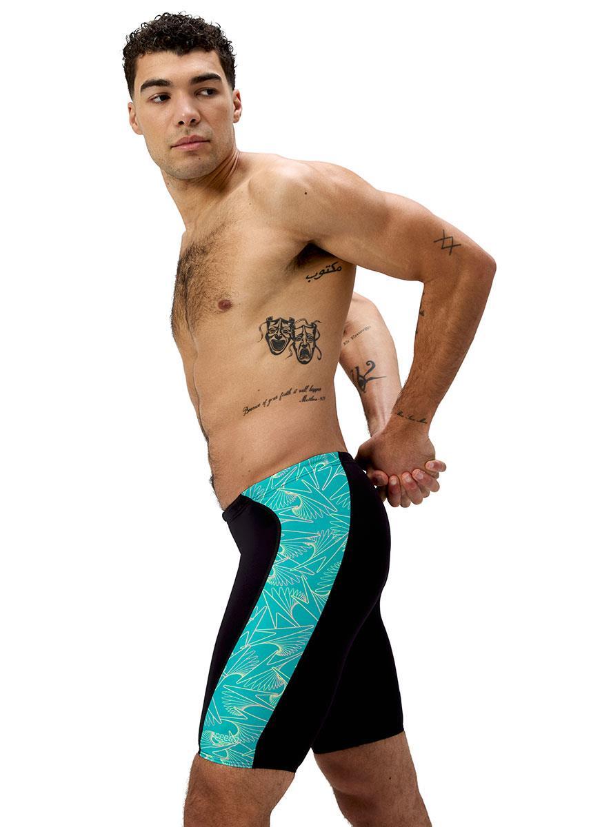 Speedo Hyperboom Panel Jammer Blu/Verde UK 38 5/5