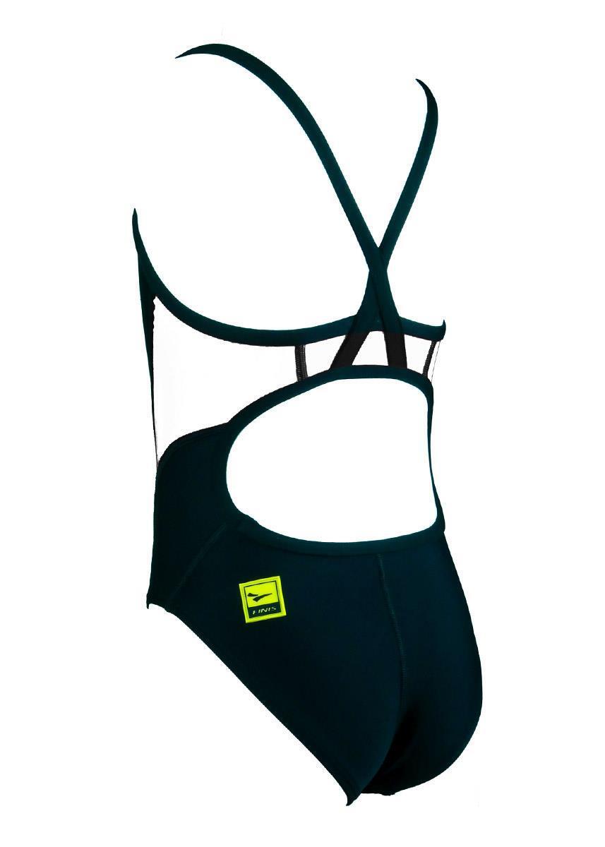 Costume FINIS Skinback Donna Bianco/Nero Taglia UK 26 (EU 36) 4/5