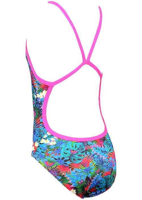 Fato de banho AMANZI Girls Tropicana, tamanho UK 22 4/5