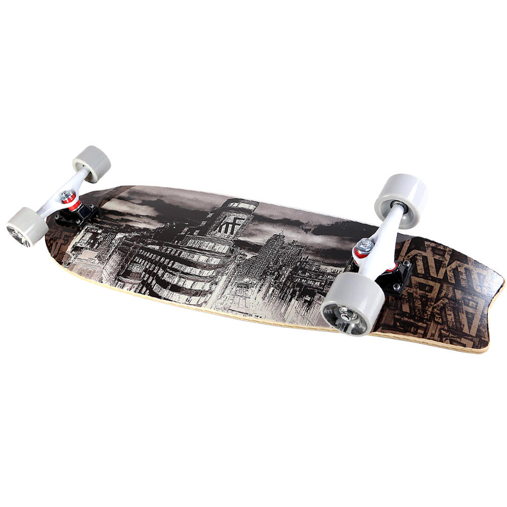 Monopatin Cruiser Surfer Capitol Krf Madera Arce Canadiense Y Ruso 33*9,5*11,5Mm 5/7