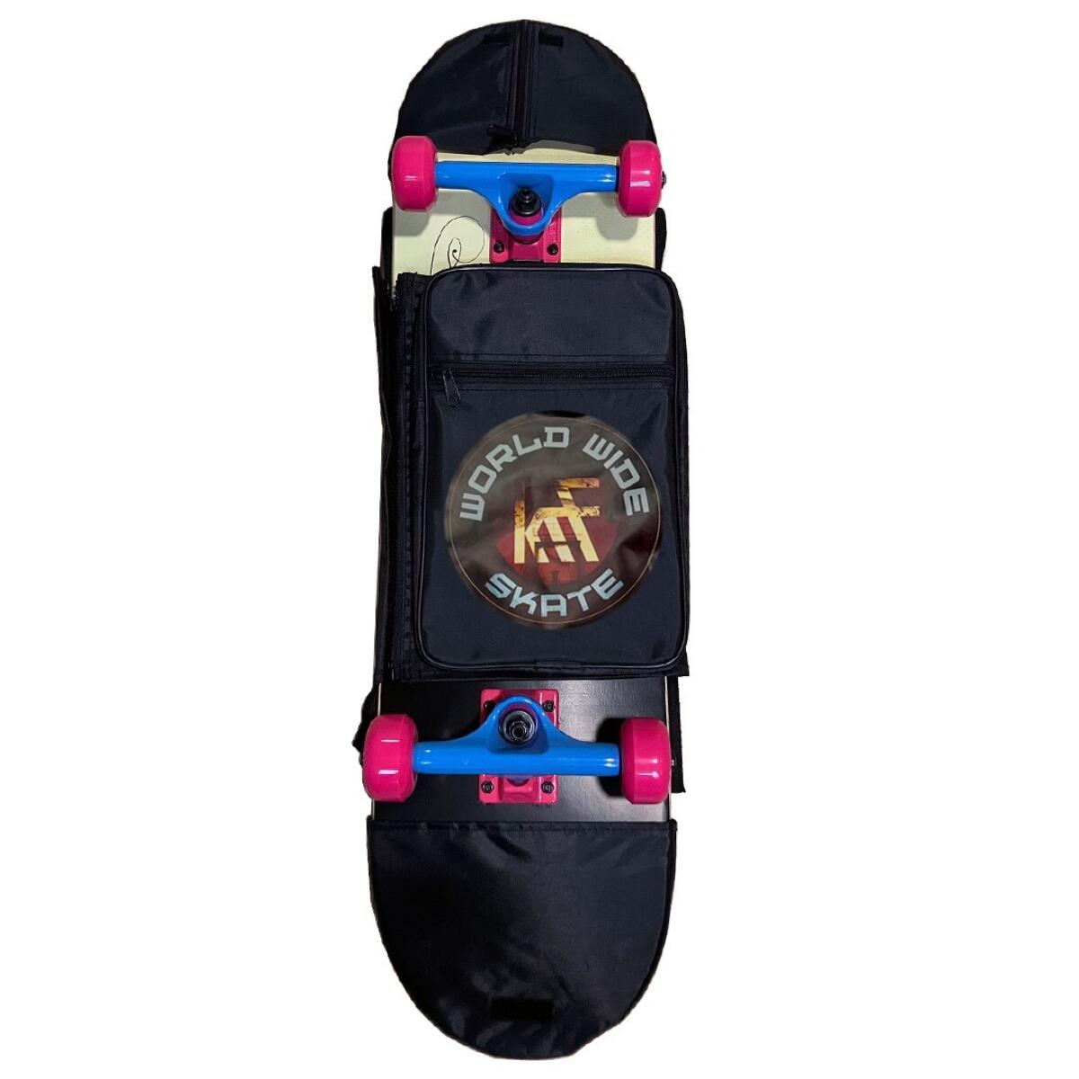 FUNDA KRF SKATEBOARD WORLD WIDE SKATE VINTAGE 3/5