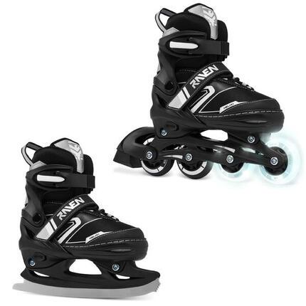 Patins à roulettes 2en1 Roues réglables Helixi LED