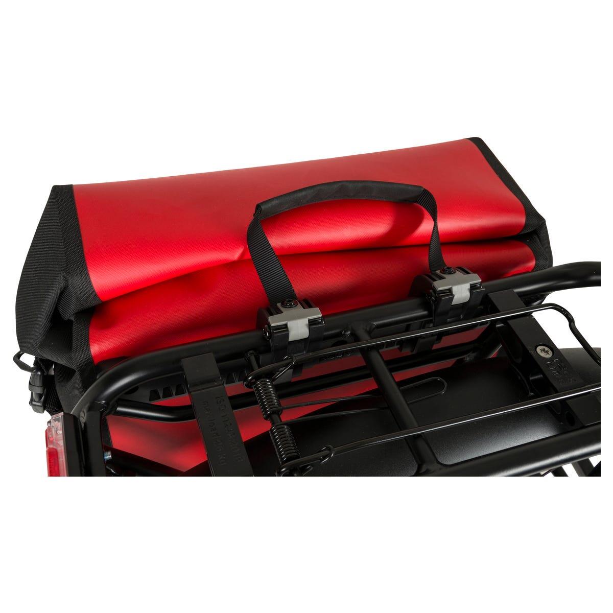 Clean Einzelne Fahrradtasche Shelter Click'nGo Large Red 3/7