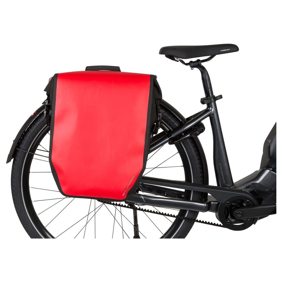 Clean Einzelne Fahrradtasche Shelter Click'nGo Large Red 2/7