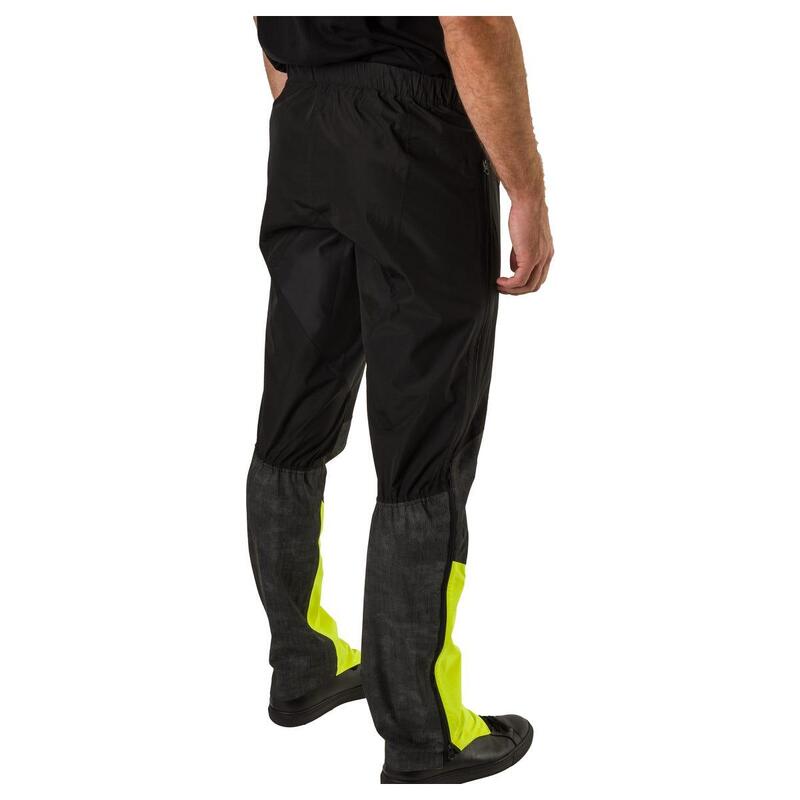 Pantaloni de ploaie Bărbați Ciclism Commuter Hi-vis Impermeabili Negri