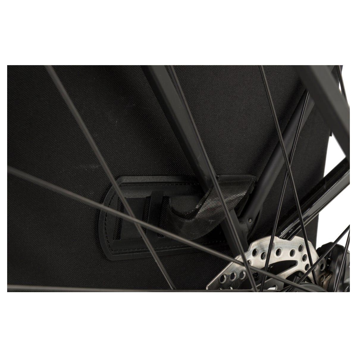 H2O Roltop II Dubbele Fietstas Urban Zwart 4/7