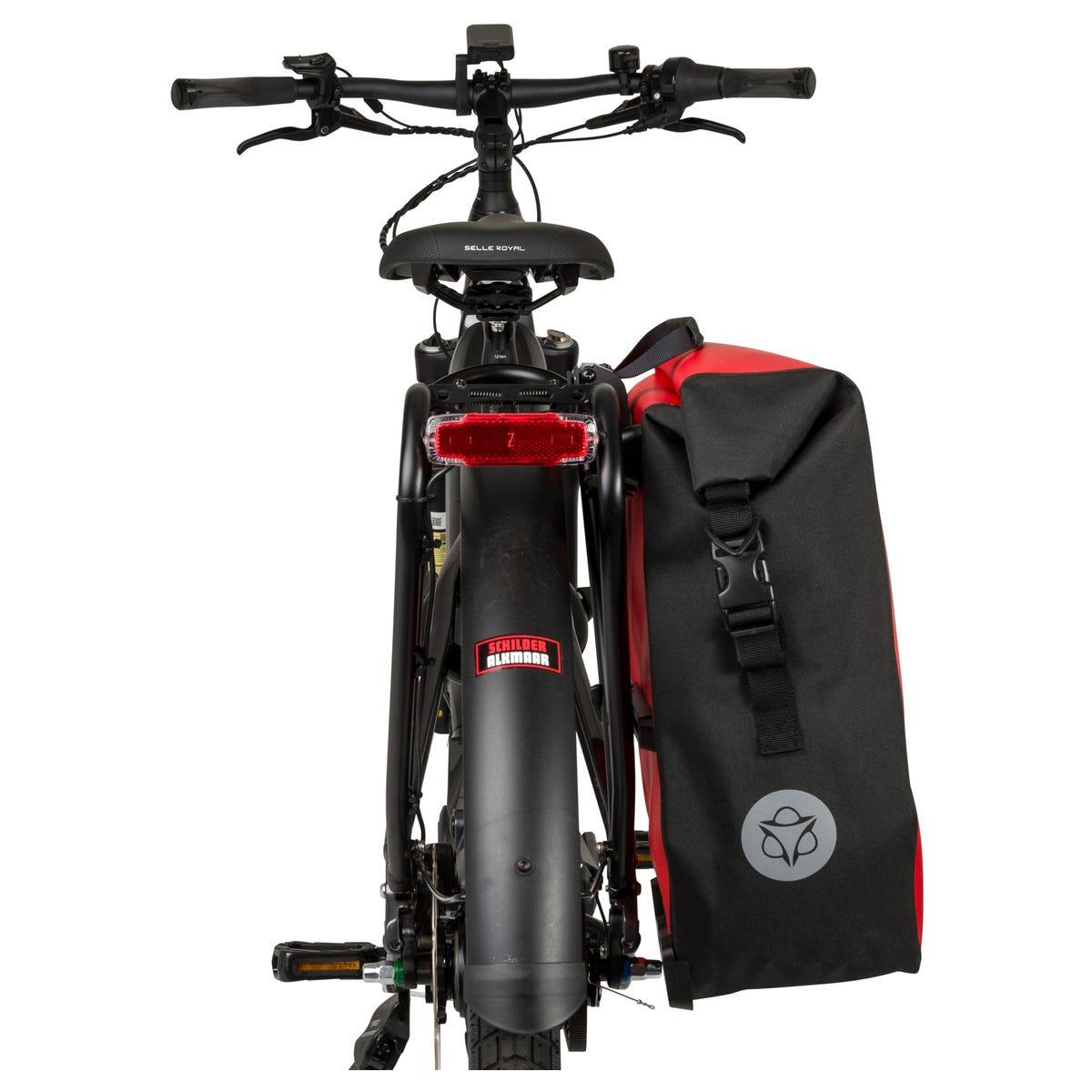 Clean Einzelne Fahrradtasche Shelter Click'nGo Large Red 6/7