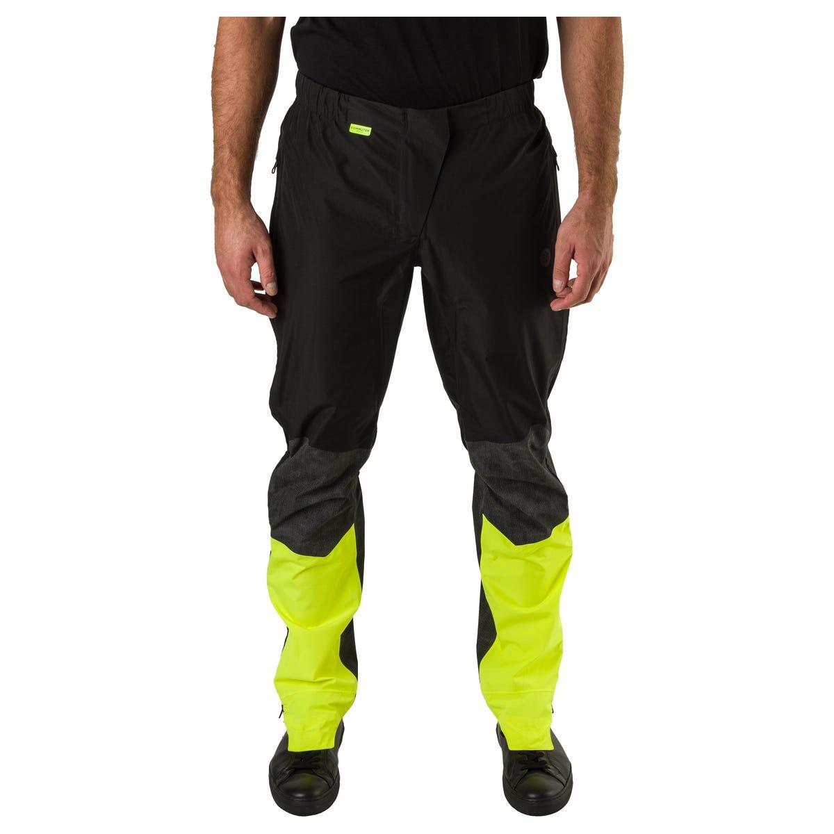 Tech Regenhosen Commuter Herren Hi-vis & Reflection Black 2/7