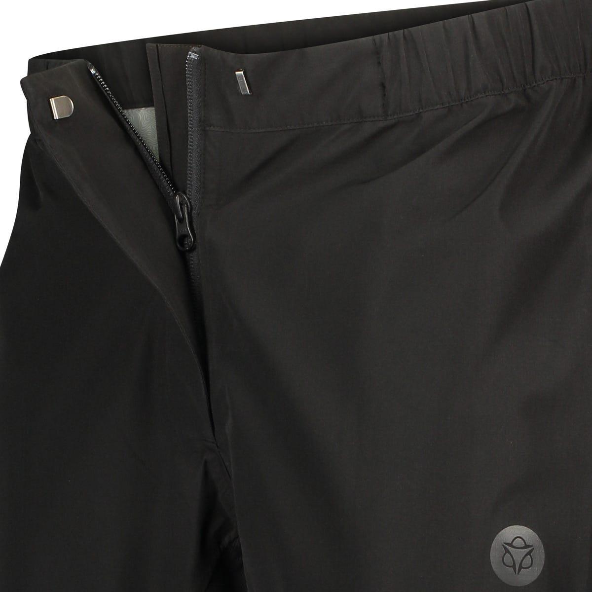 Tech Regenhosen Commuter Herren Hi-vis & Reflection Black 6/7