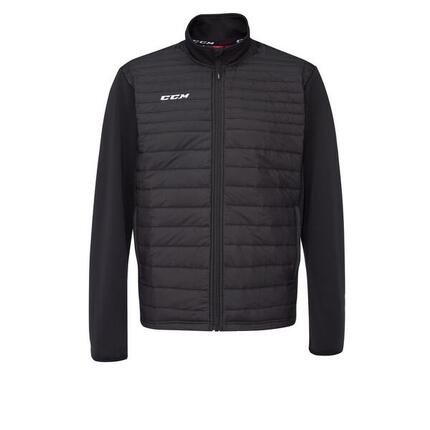 Team Quilted portvest ange mouwen - Volwassenen - Zwart
