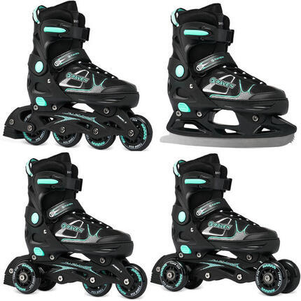 Raven Spirit 4-in-1 patins à roulettes ajustables