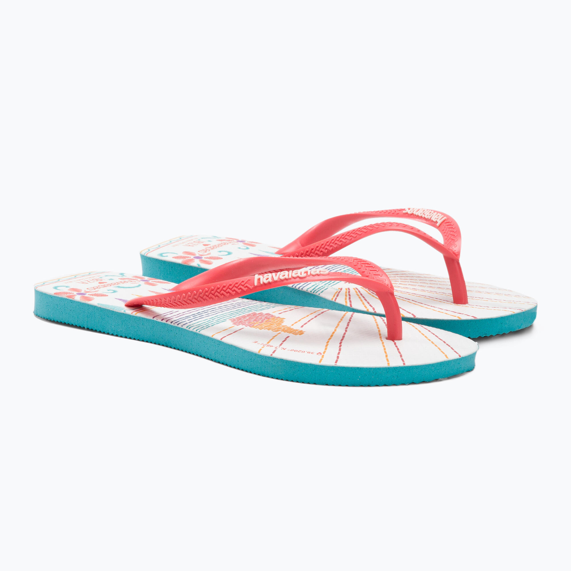 Chinelos femininos Havaianas Slim Local Soul Ibiza 4/5