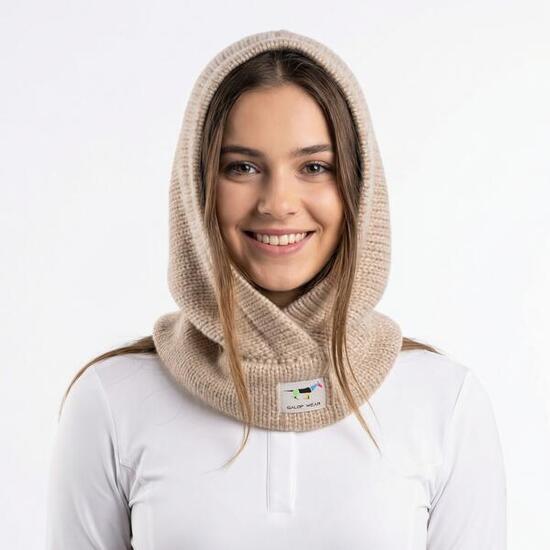 Balaclava Komin jeździecki GALOP WEAR wełna merino z bawełną