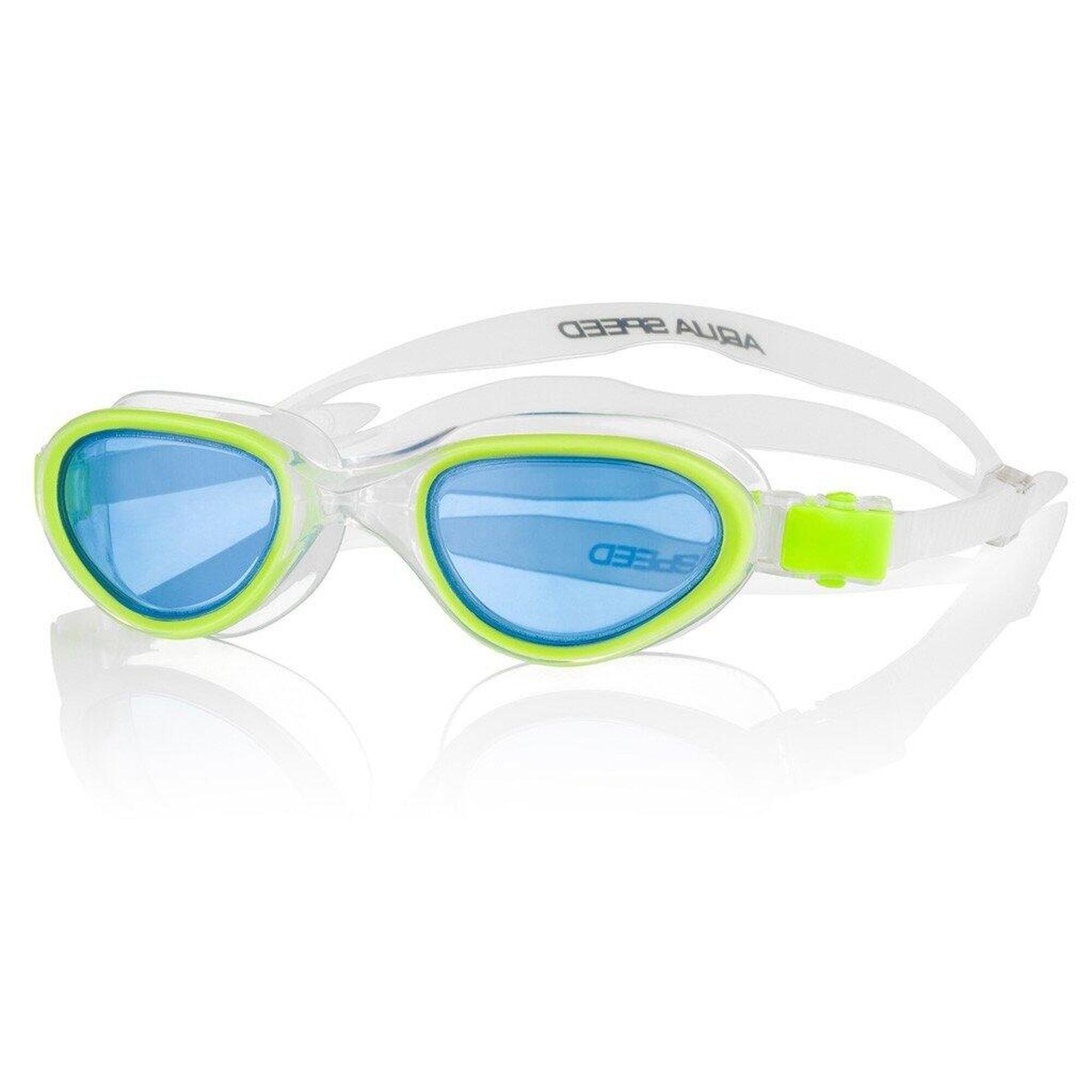 Aqua Speed - Lunettes De Natation Aqua-speed X-pro - Lunettes De Natation - Blanc|bleu|jaune|vert - Taille Unique - Decathlon