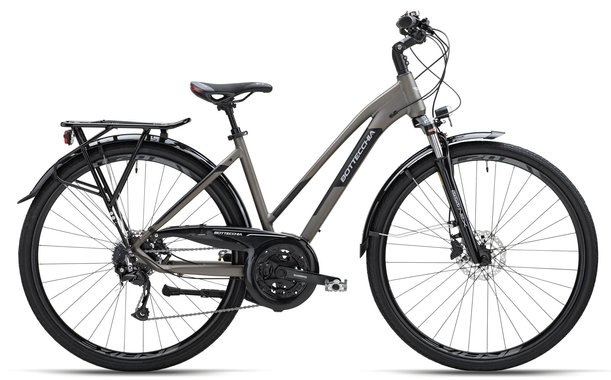 Rower Miejski Damski 251 Trekking Urban FS Alivio 27V