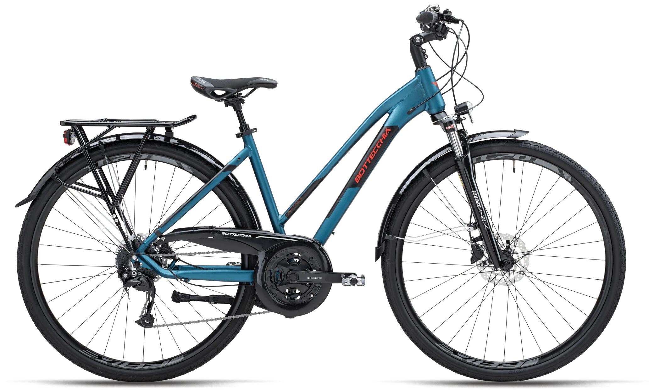 Rower Miejski Damski 251 Trekking Urban FS Alivio 27V