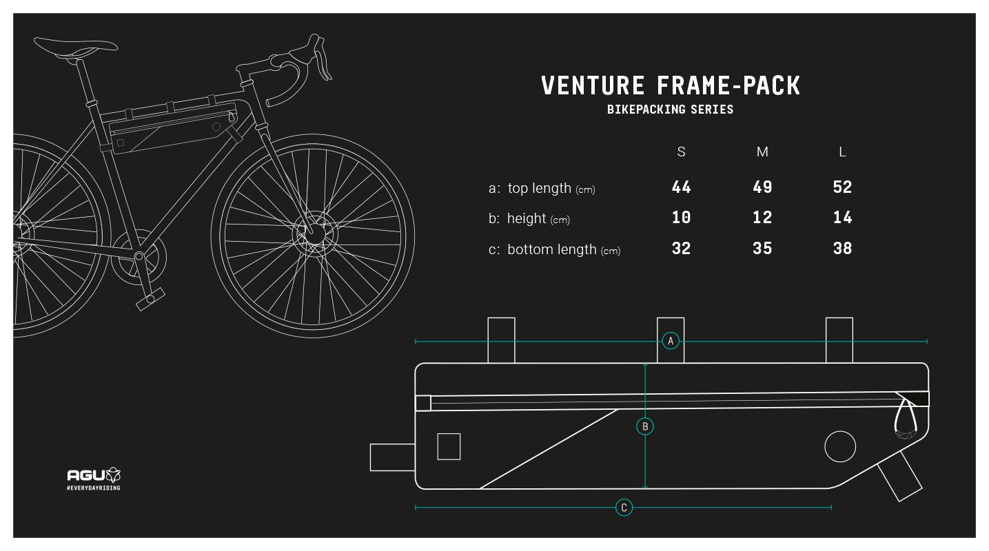 Tube Rahmentasche Venture Black 7/7