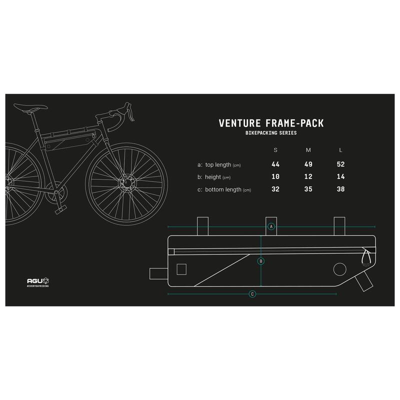 Tube Frame Bag Venture Black