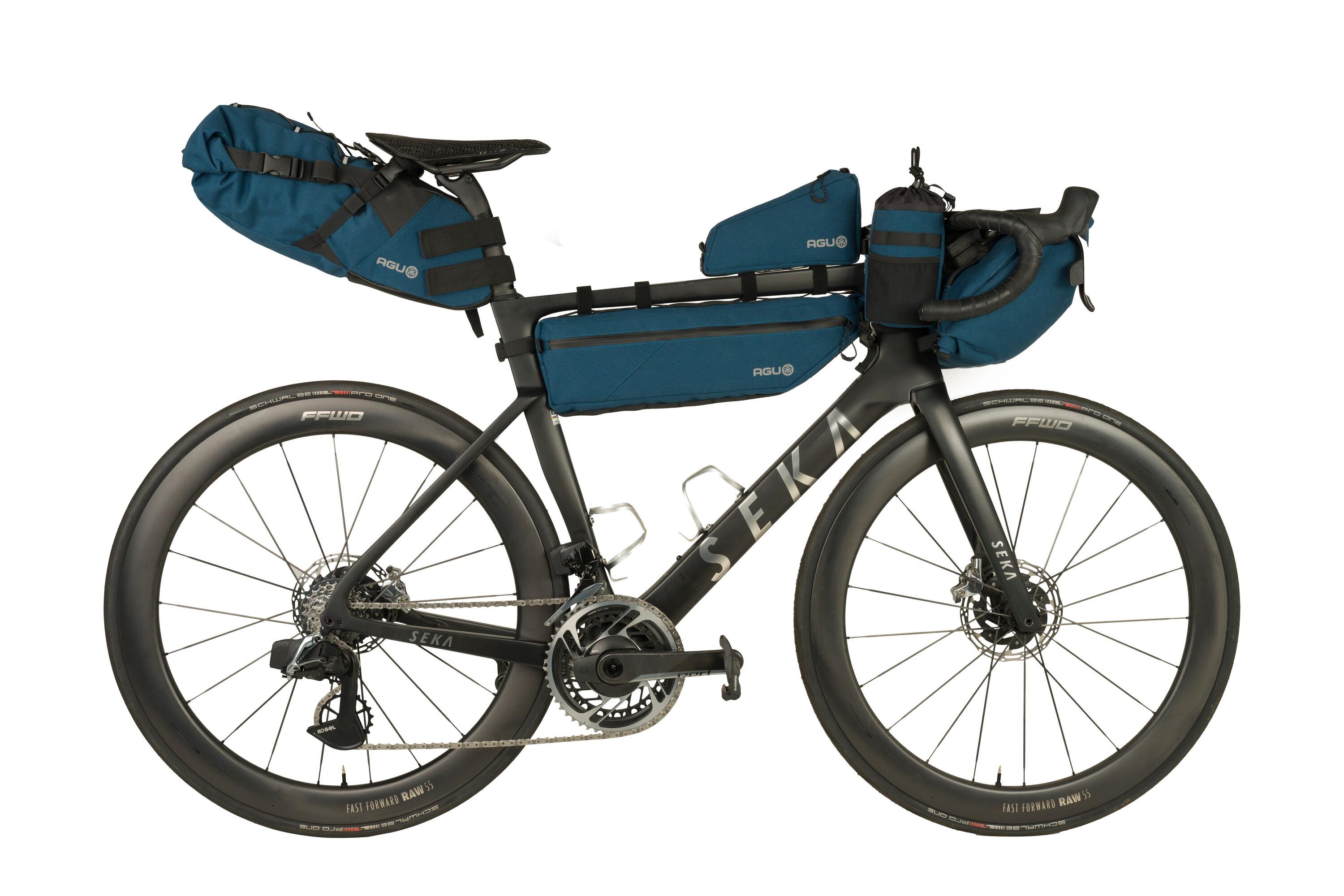 Top-Tube Borsa per il telaio Venture Steel Blue 4/7
