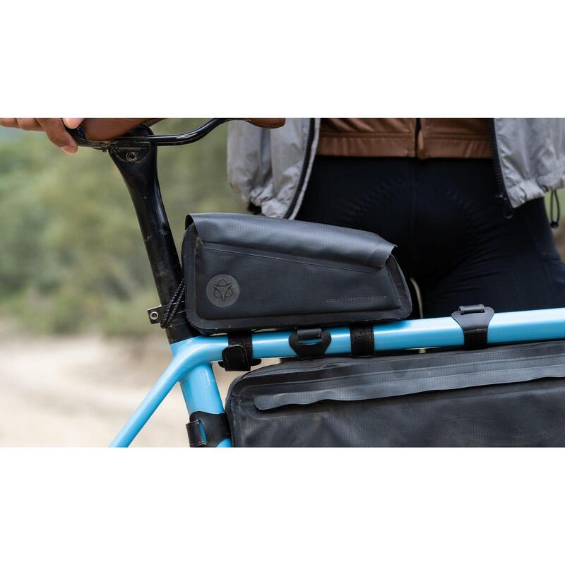 Top-Tube Frame Bag Venture Extreme Waterproof Black