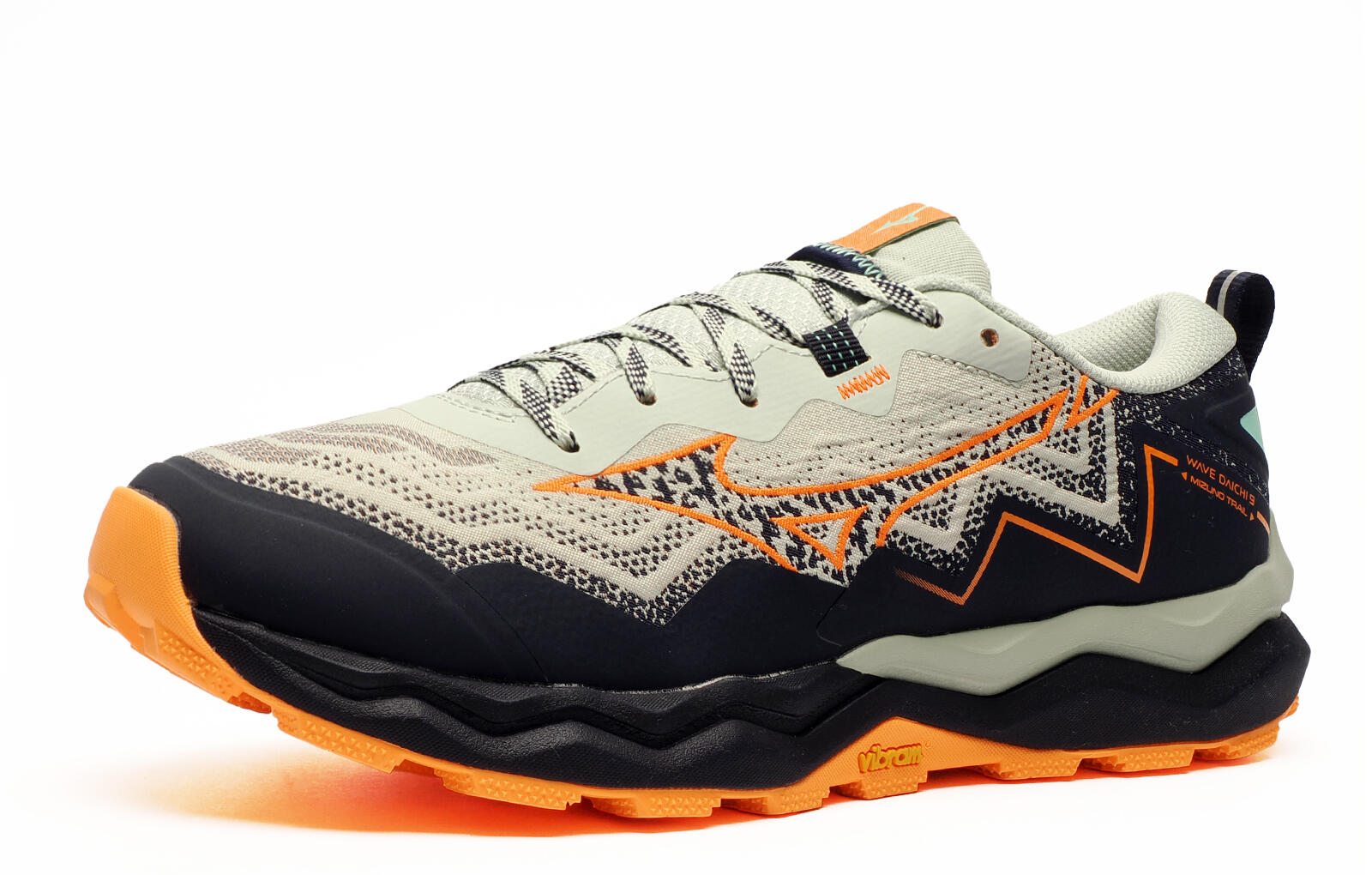 Scarpe da corsa da uomo Mizuno Wave Daichi 9 mercury/tangelo/tang 2/5