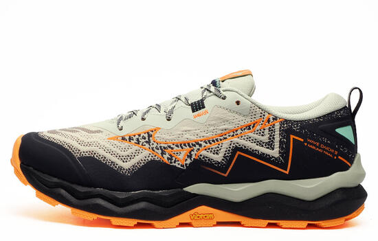 Scarpe da corsa da uomo Mizuno Wave Daichi 9 mercury/tangelo/tang