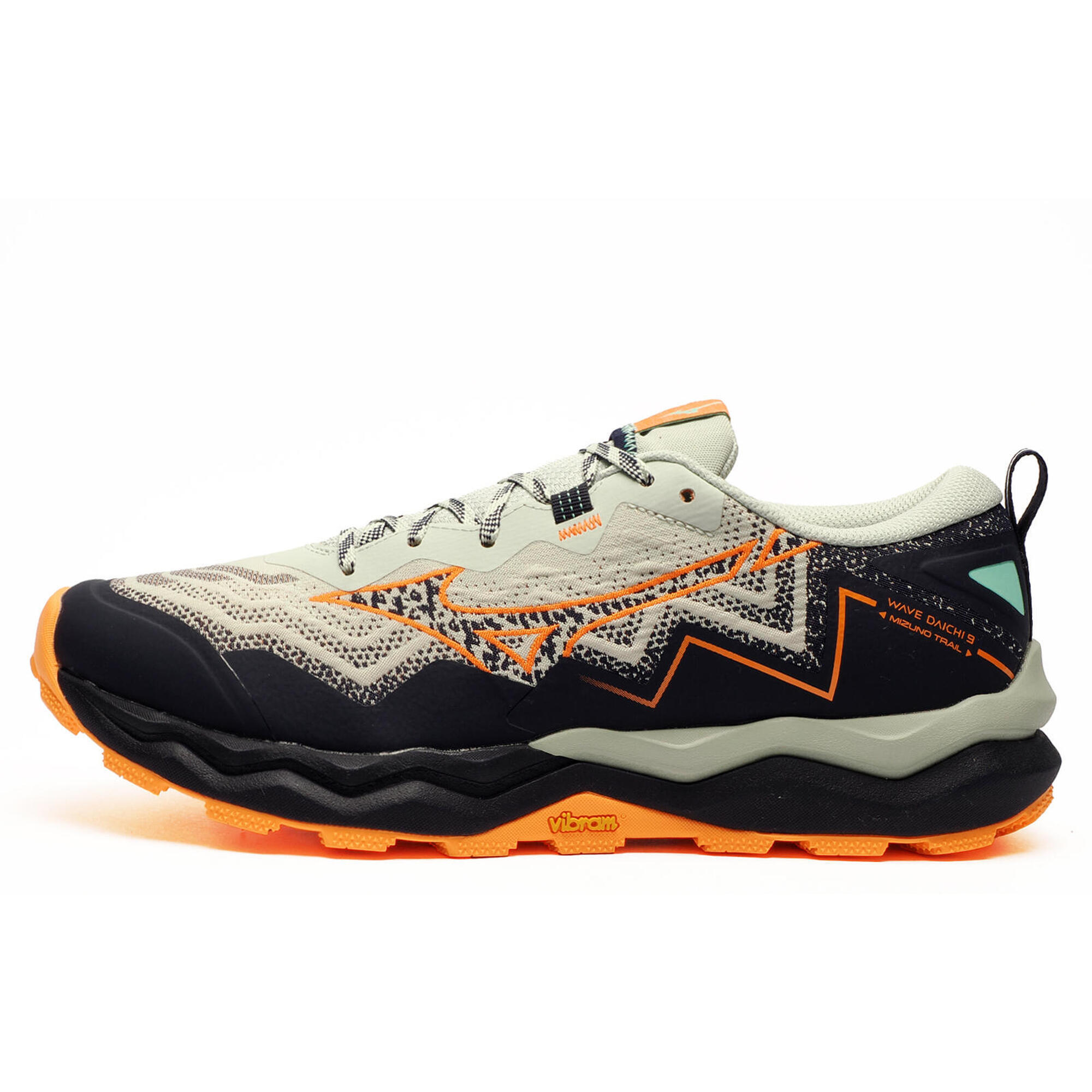 Mizuno - Chaussures De Course Pour Hommes Mizuno Wave Daichi 9 Mercury/tangelo/tang - Baskets - Gris - Decathlon