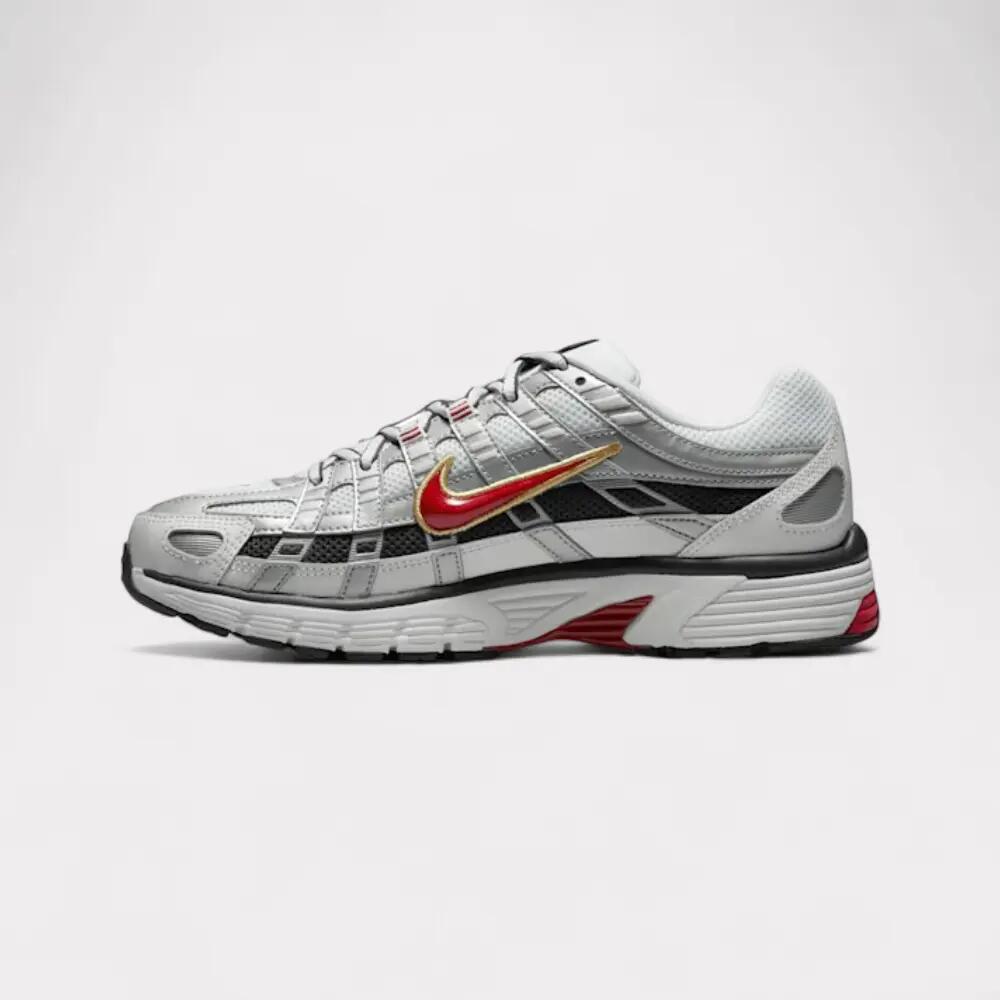 Nike P-6000 White Gold Red (W) 3/4