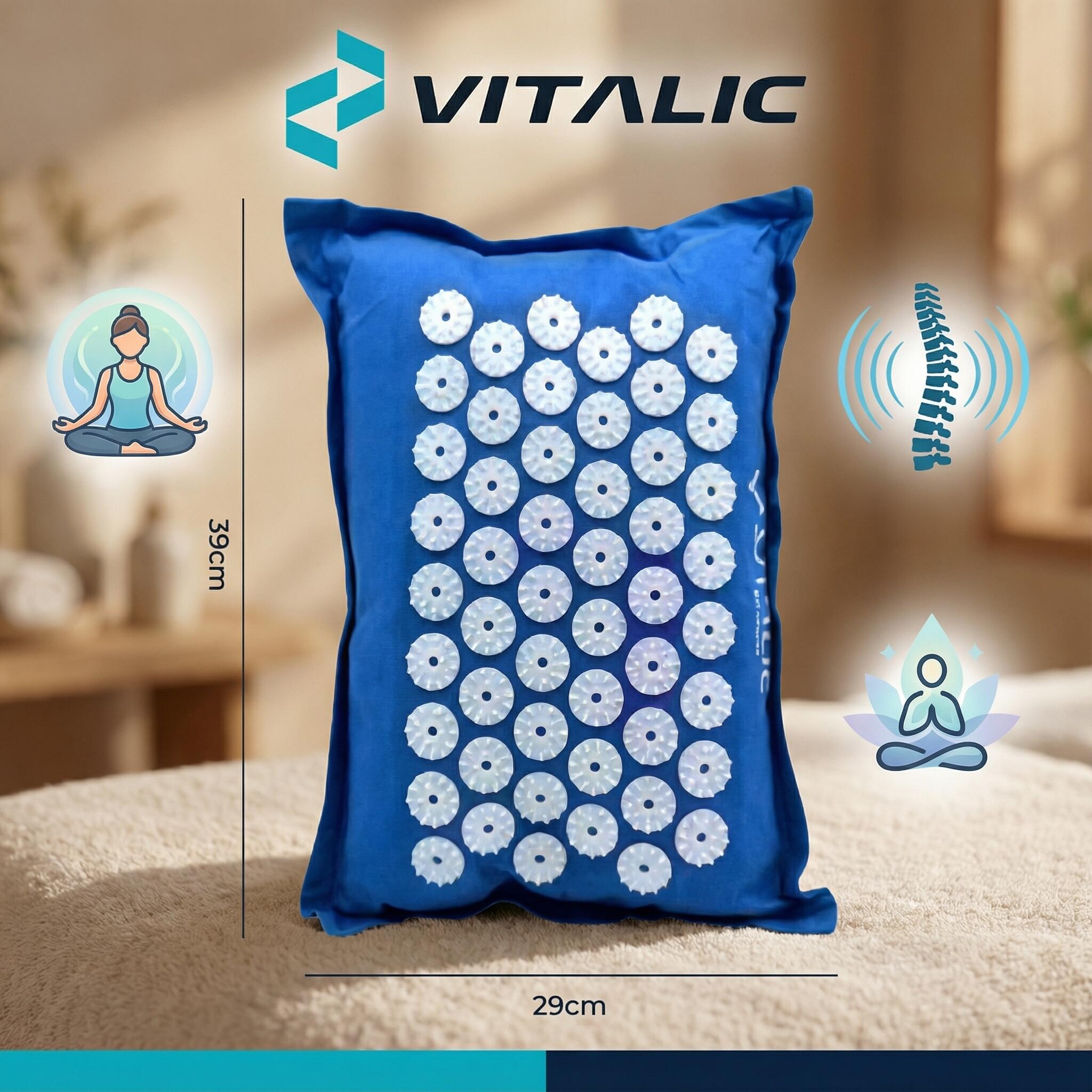 Cojín pequeño de acupresión (40 cm) – Almohadilla tipo Shakti para masaje, relaj 3/5